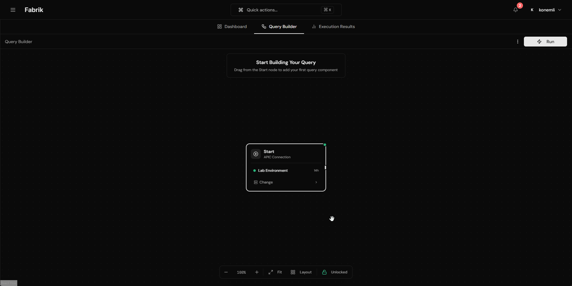 Fabrik query builder demo
